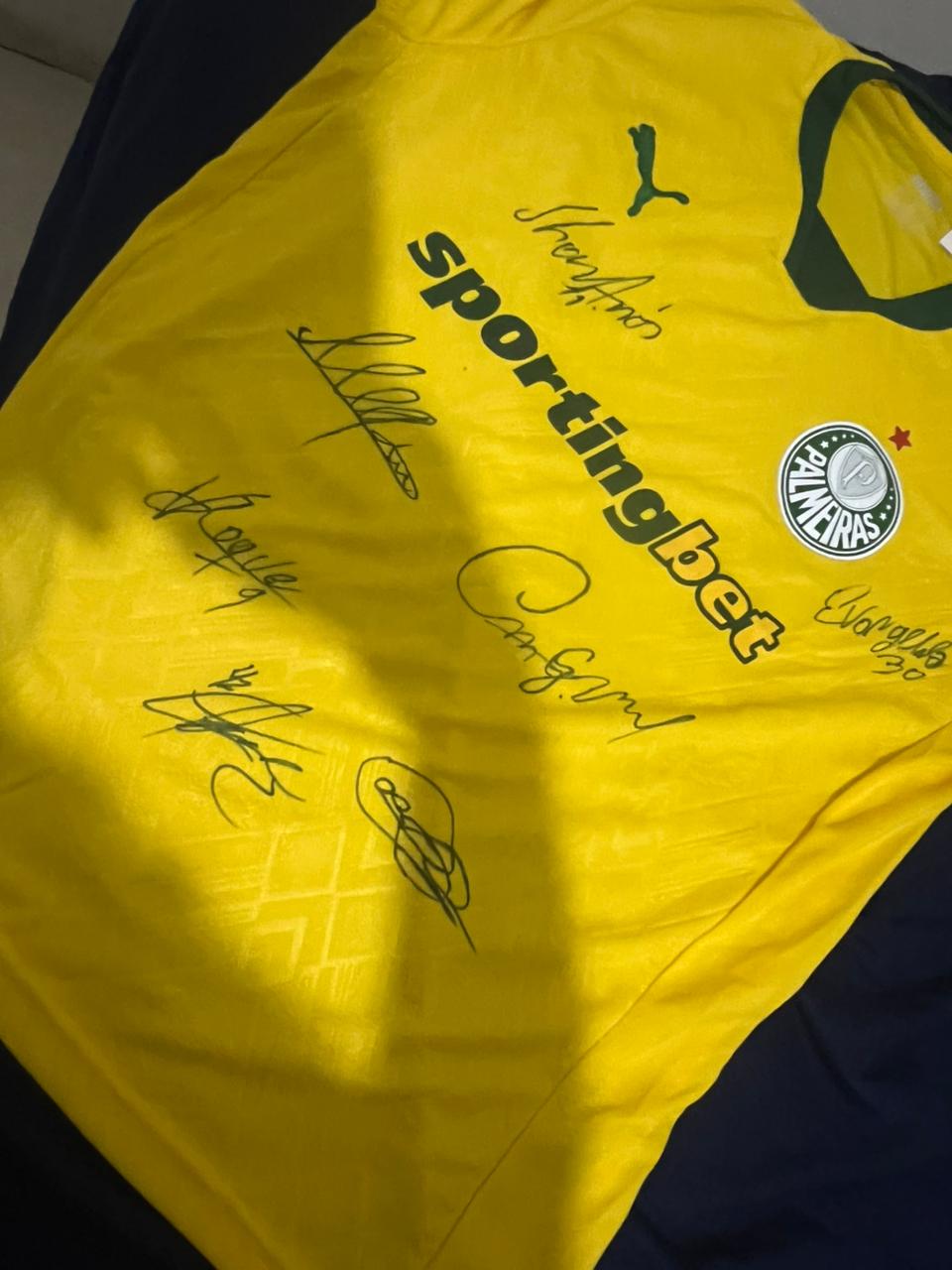 Camisa Autografada do Palmeiras  — imagem 1