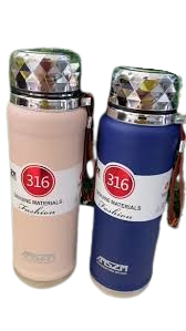 Garrafa Térmica 800 Ml Inox Fitness Academia   — imagem 2