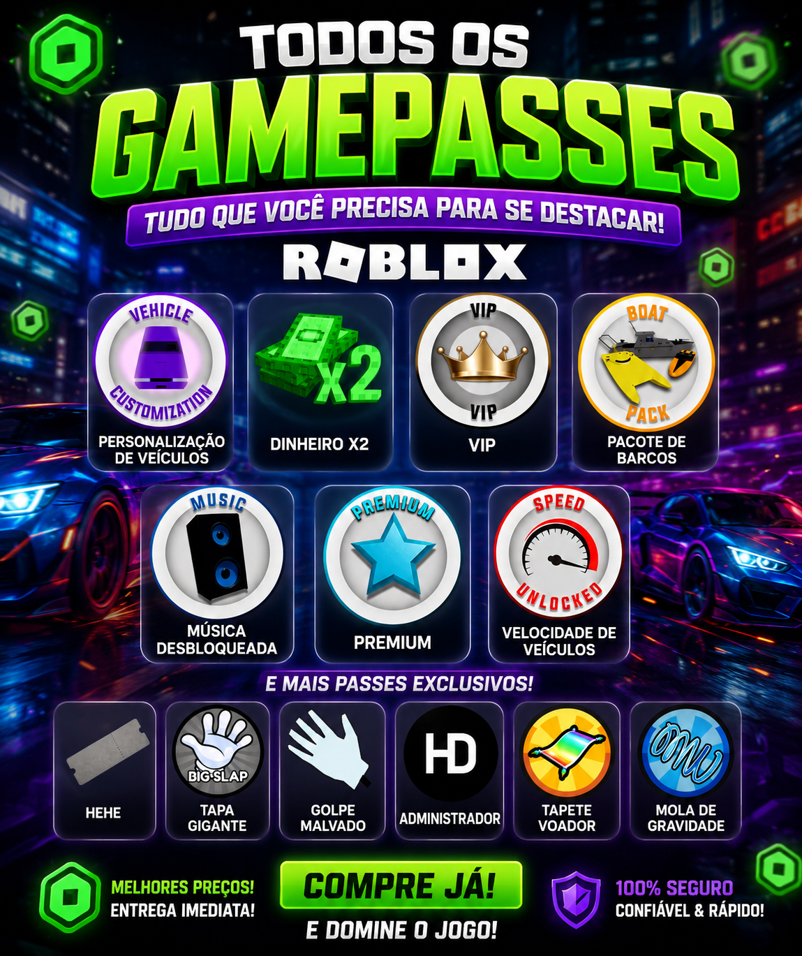 💎Conta Roblox Feminina com Passes do Brookhaven e Skins — Sua Chance de Ganhar