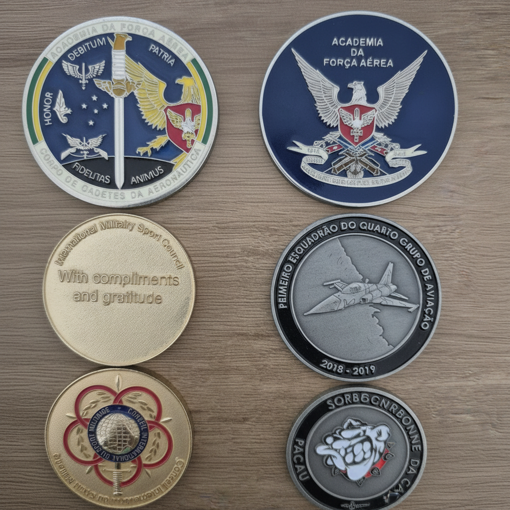 3 Moedas de colecionador — imagem 1