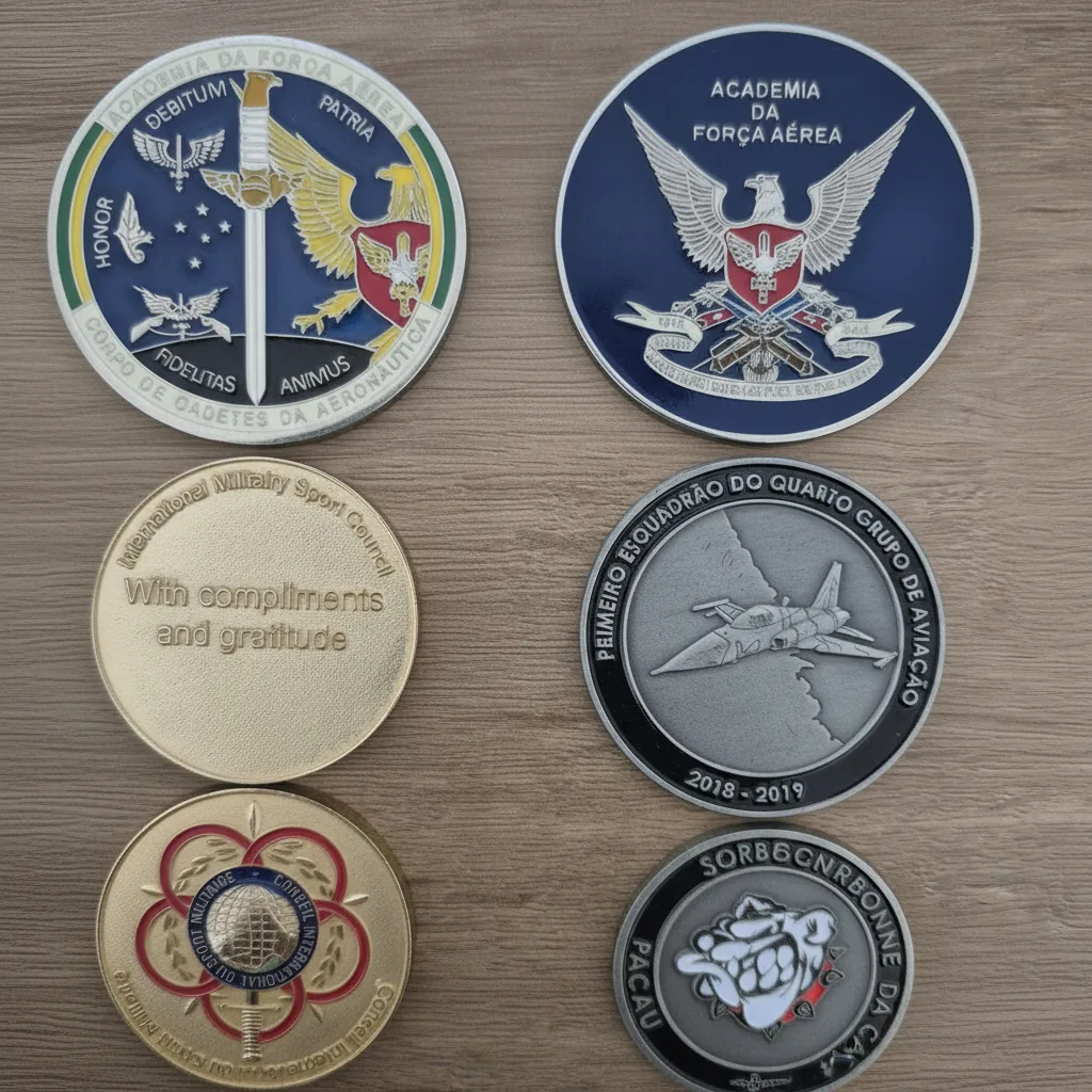 3 Moedas de colecionador — imagem 1
