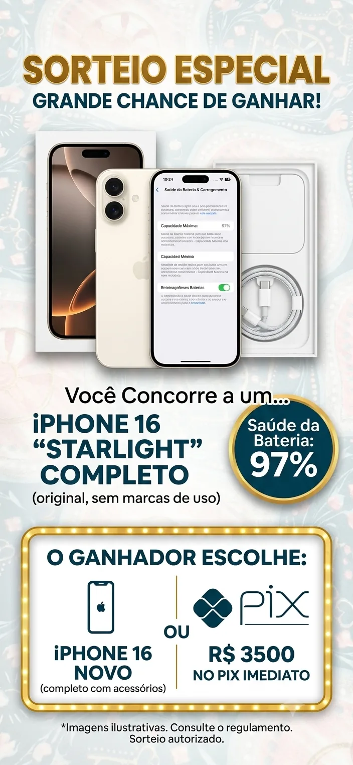IPHONE 16 BRANCO — imagem 1