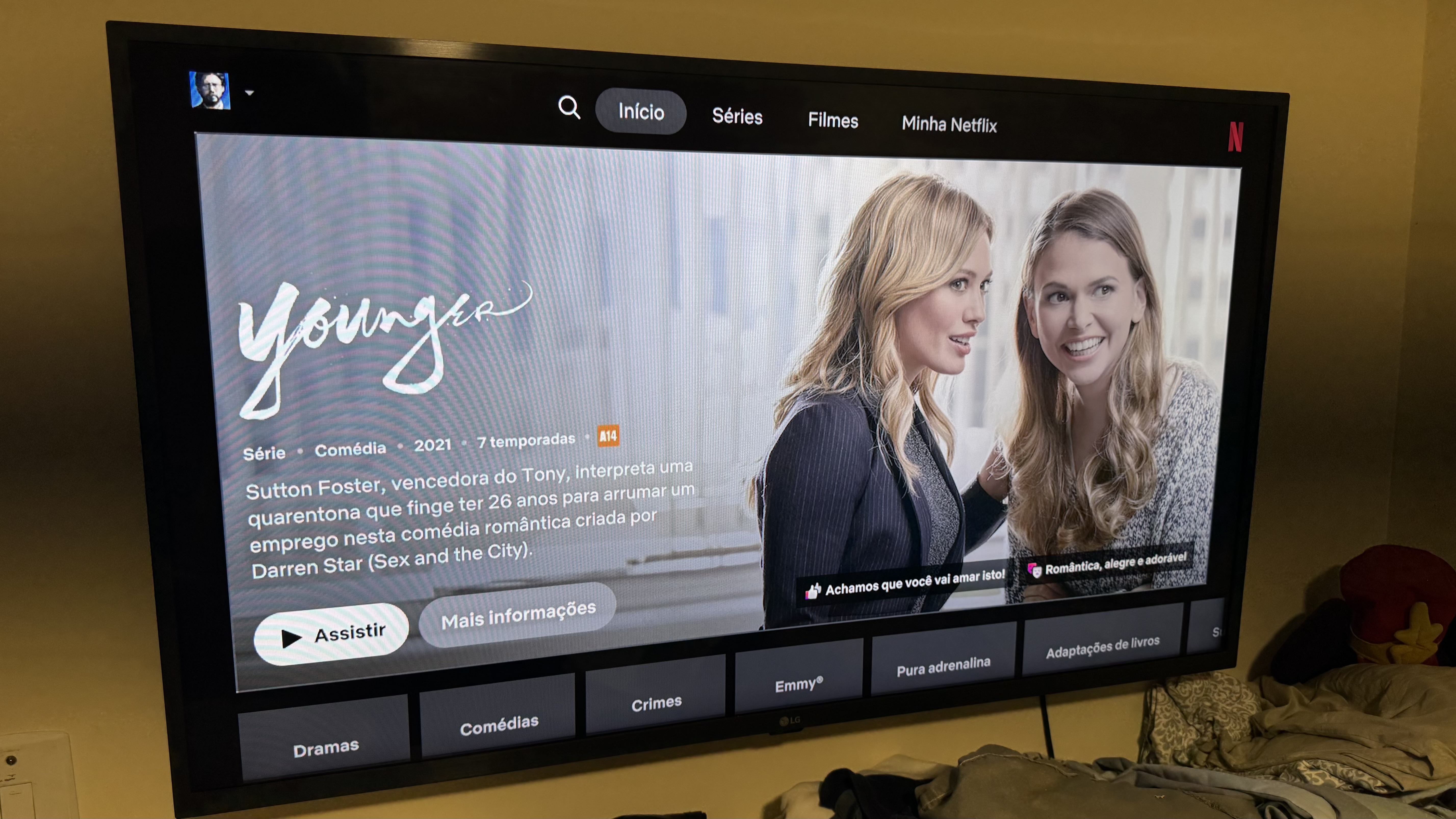 Smart tv LG 43 polegadas — imagem 2