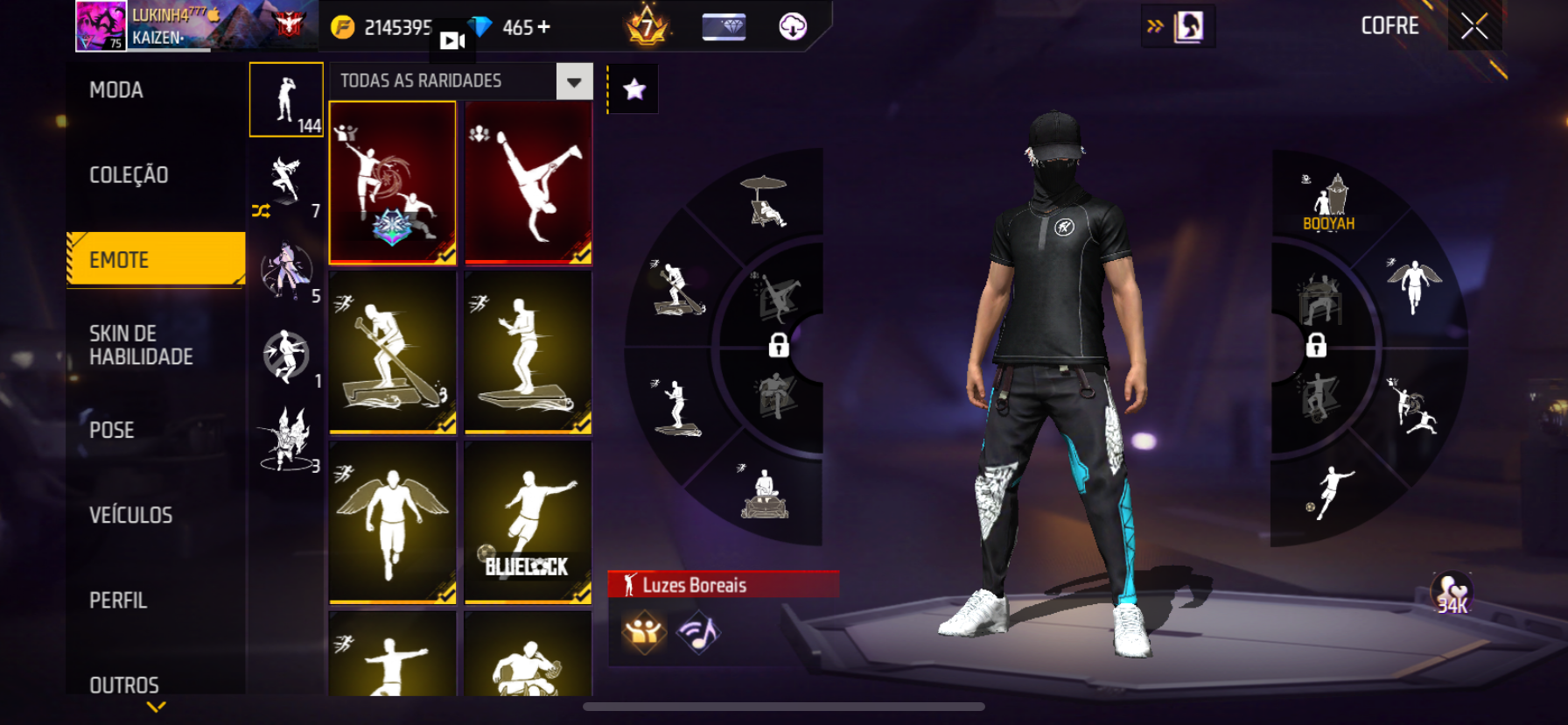 Conta de Free Fire level 75 — imagem 4