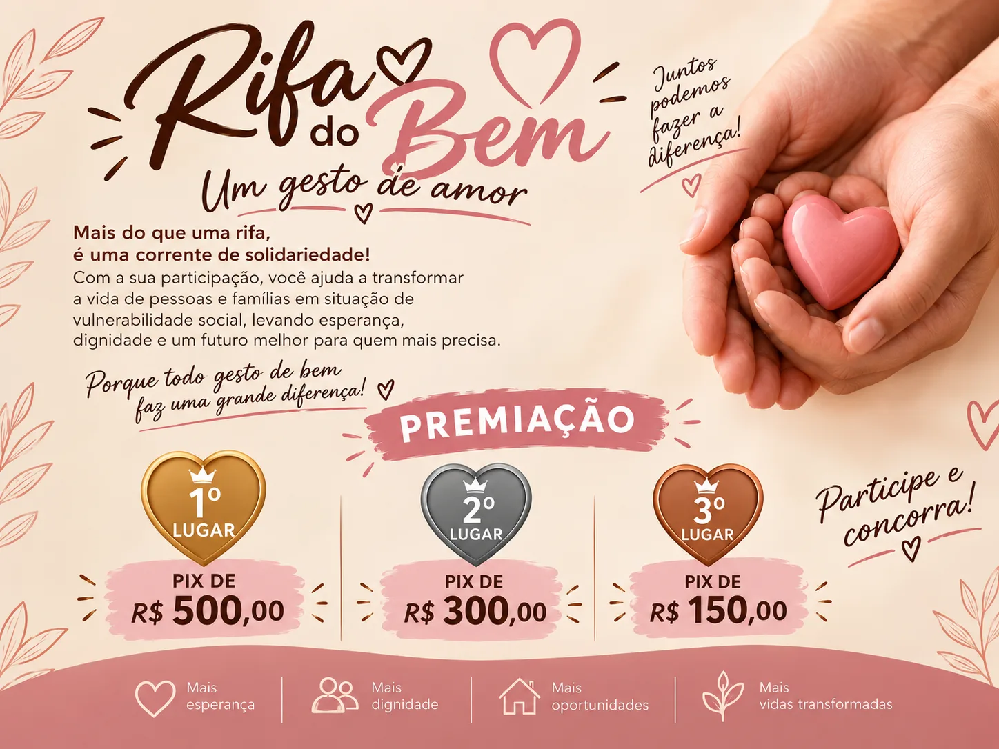 Rifa Solidaria social — imagem 1