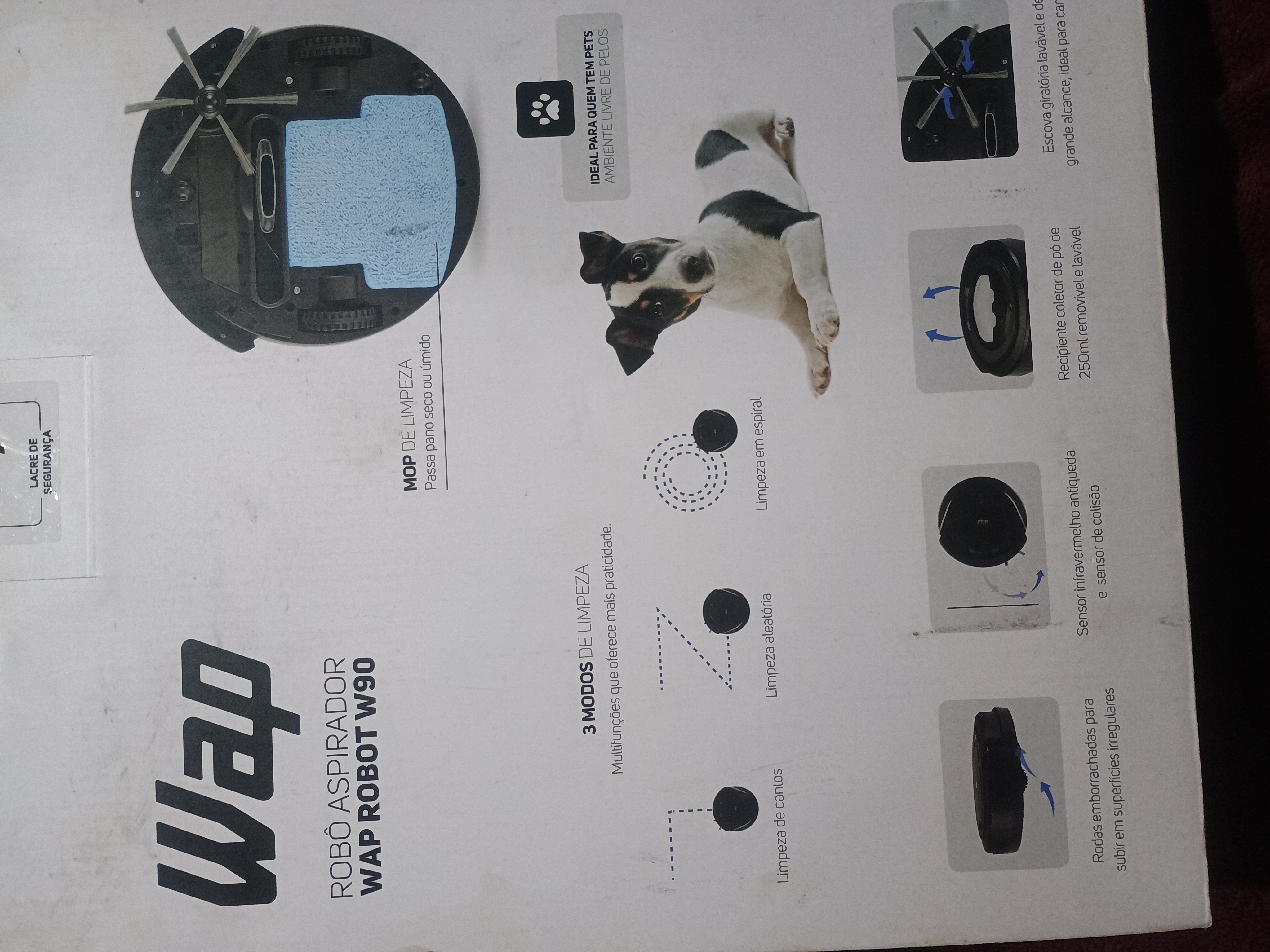 Robô aspirador Wap robot w90  — imagem 1