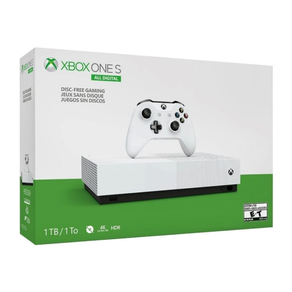 Xbox One S All Digital 1TB branco — imagem 1