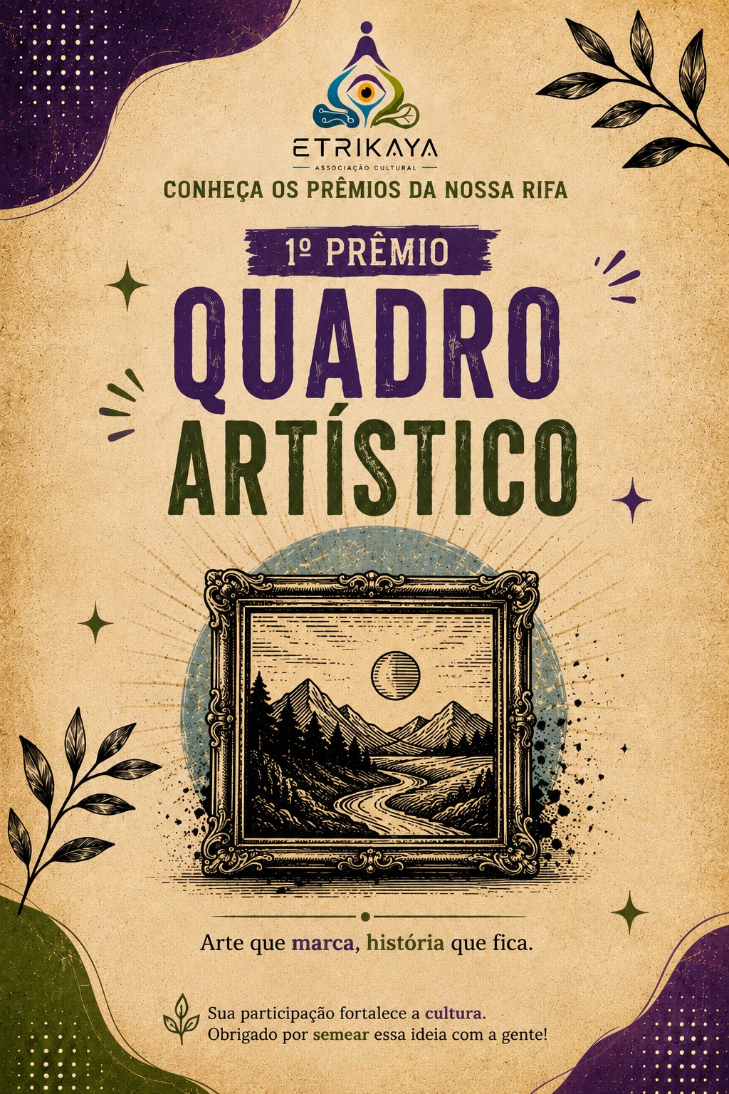 🌱 Campanha Semente – Rifa Solidária Etrikaya — imagem 2