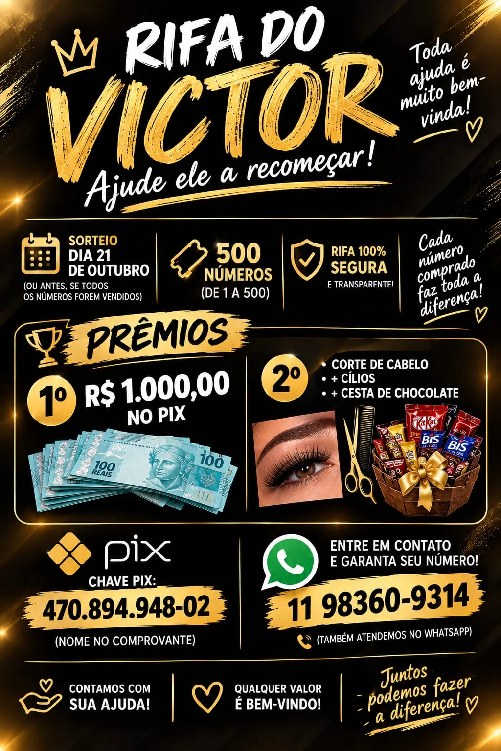 Rifa do Victor  — imagem 1
