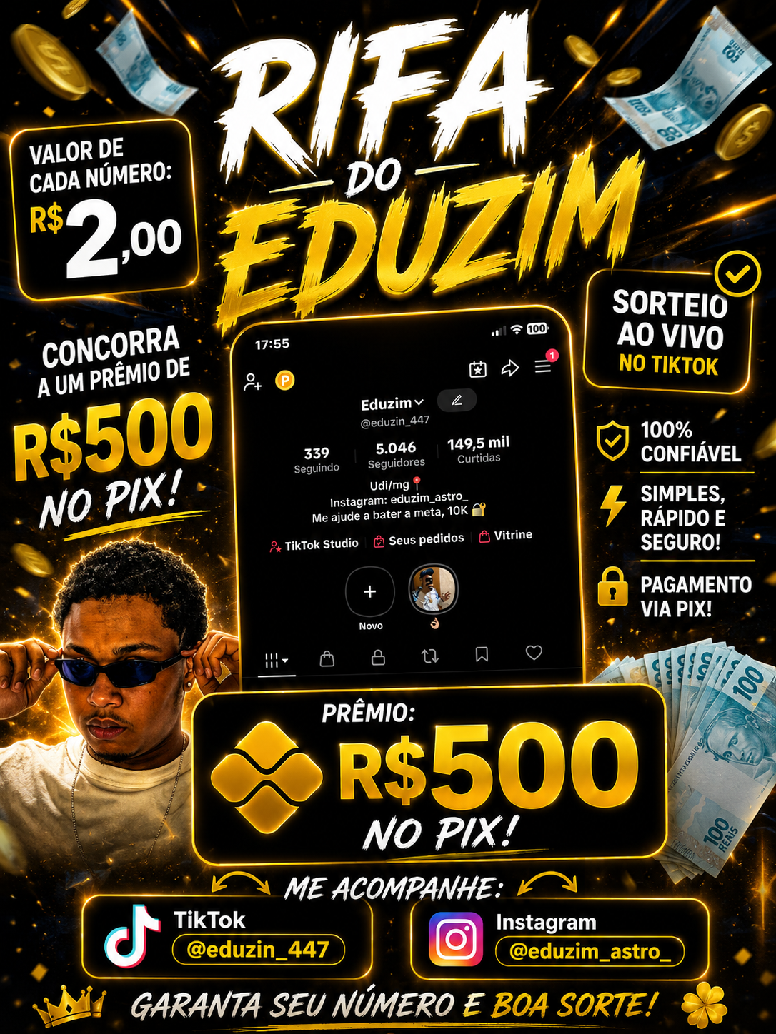 Eduzin rifa — imagem 1