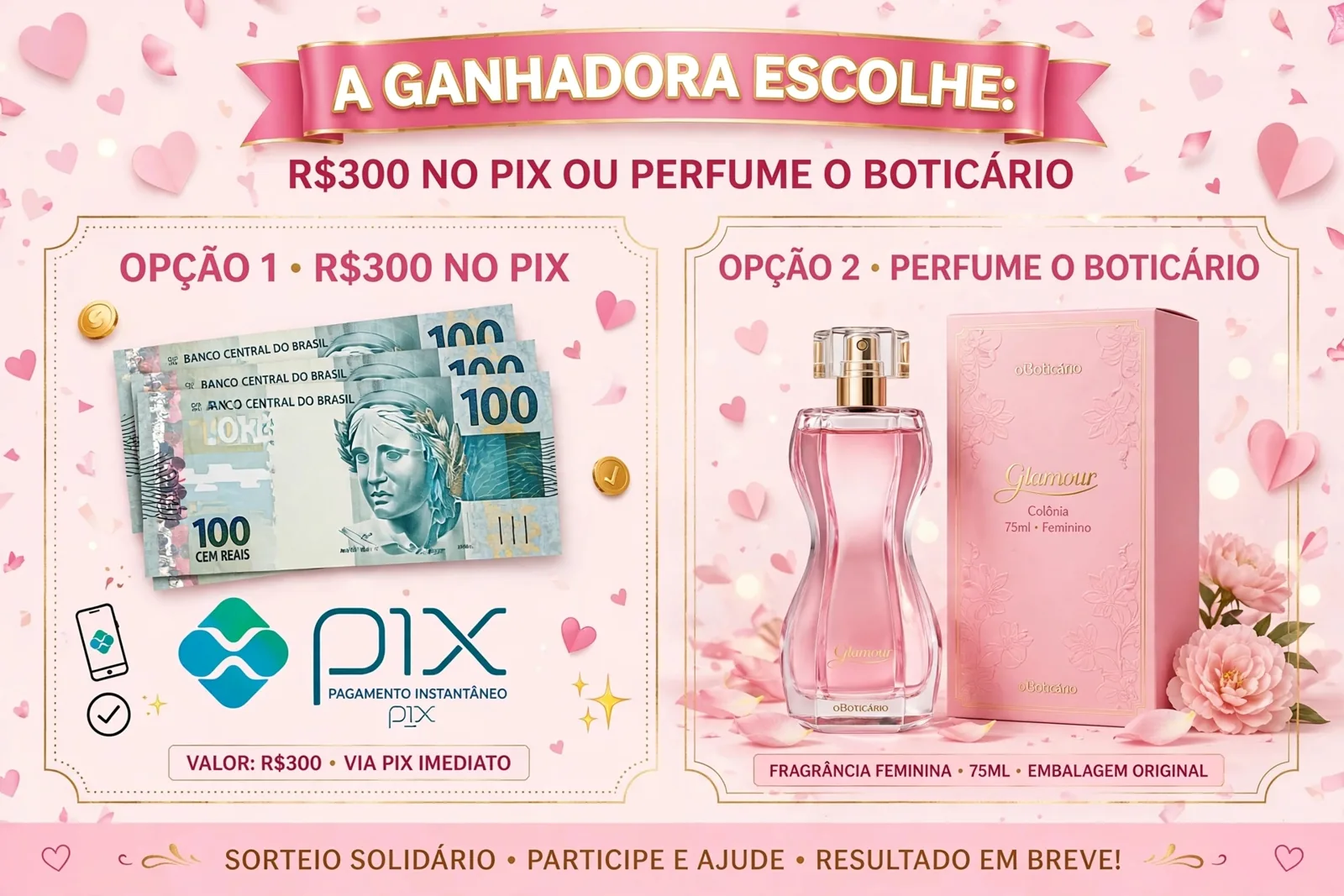 300 no pix ou um perfume — imagem 1