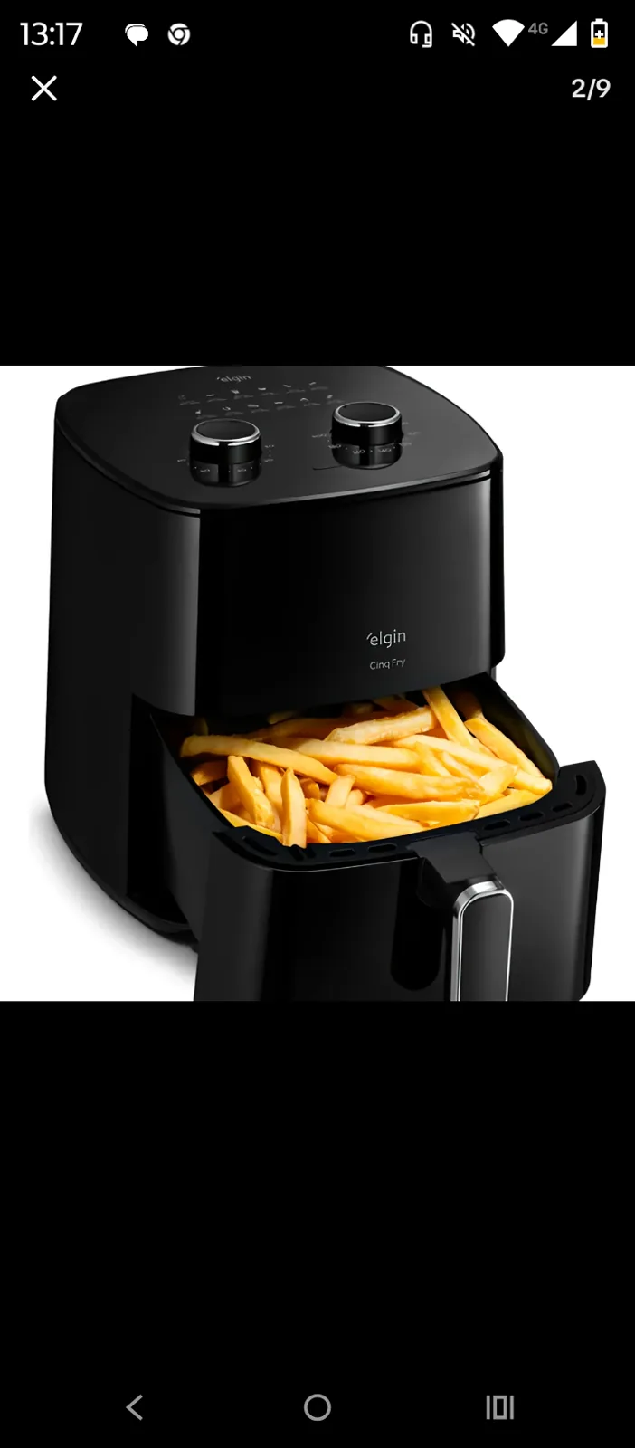 Fritadeira Air frier 5 litros — imagem 1