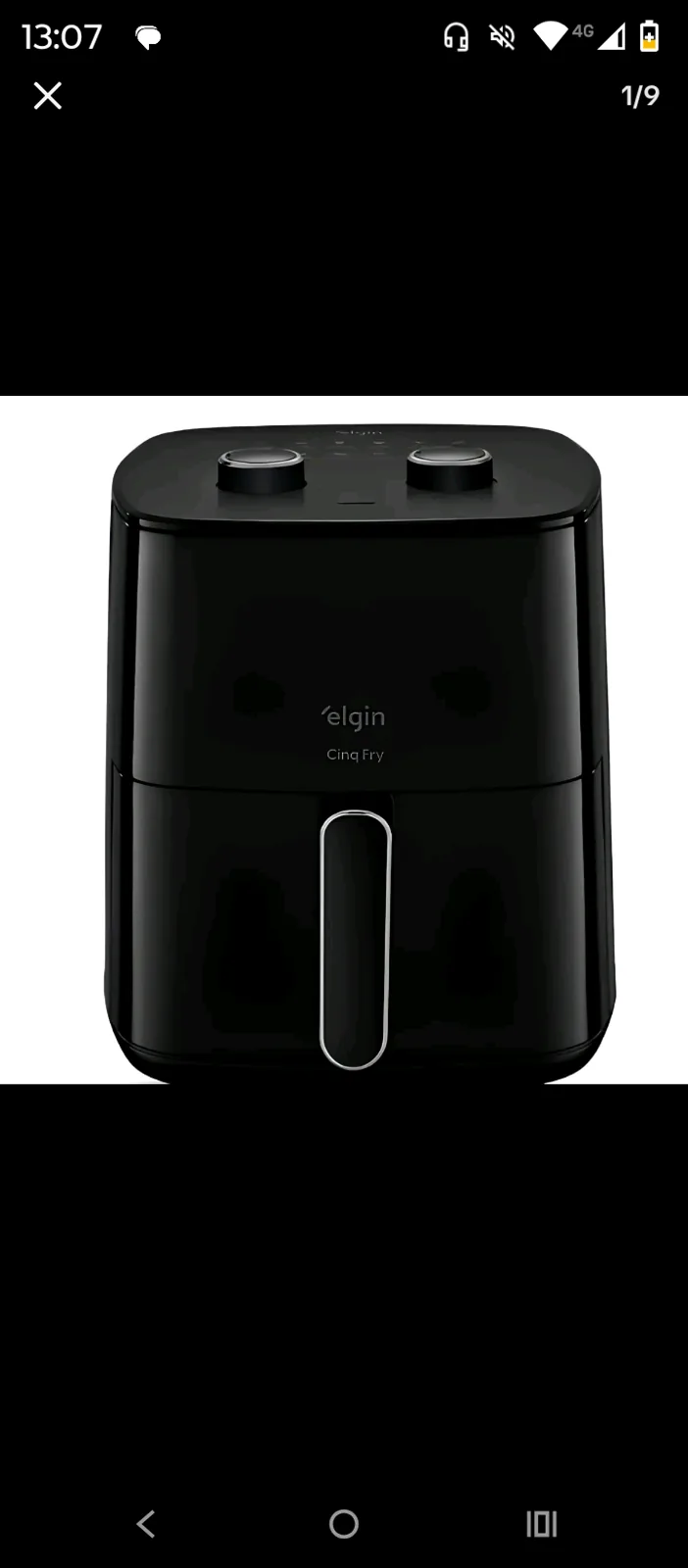 Fritadeira Air frier 5 litros — imagem 2