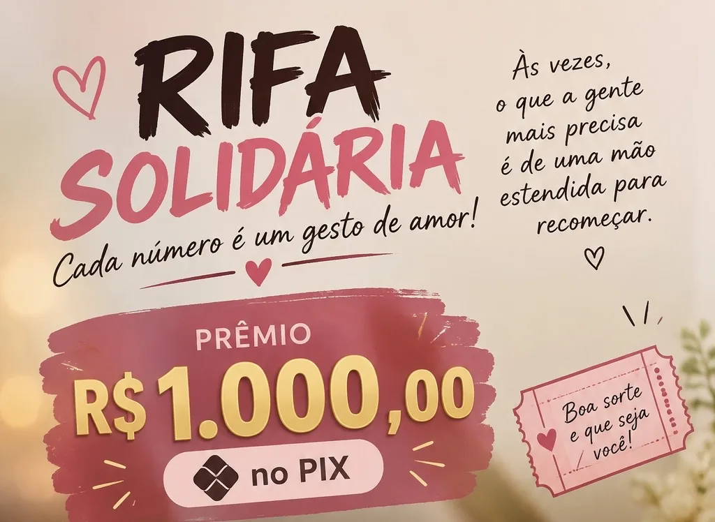 R$1.000 REAIS NO PIX — imagem 1