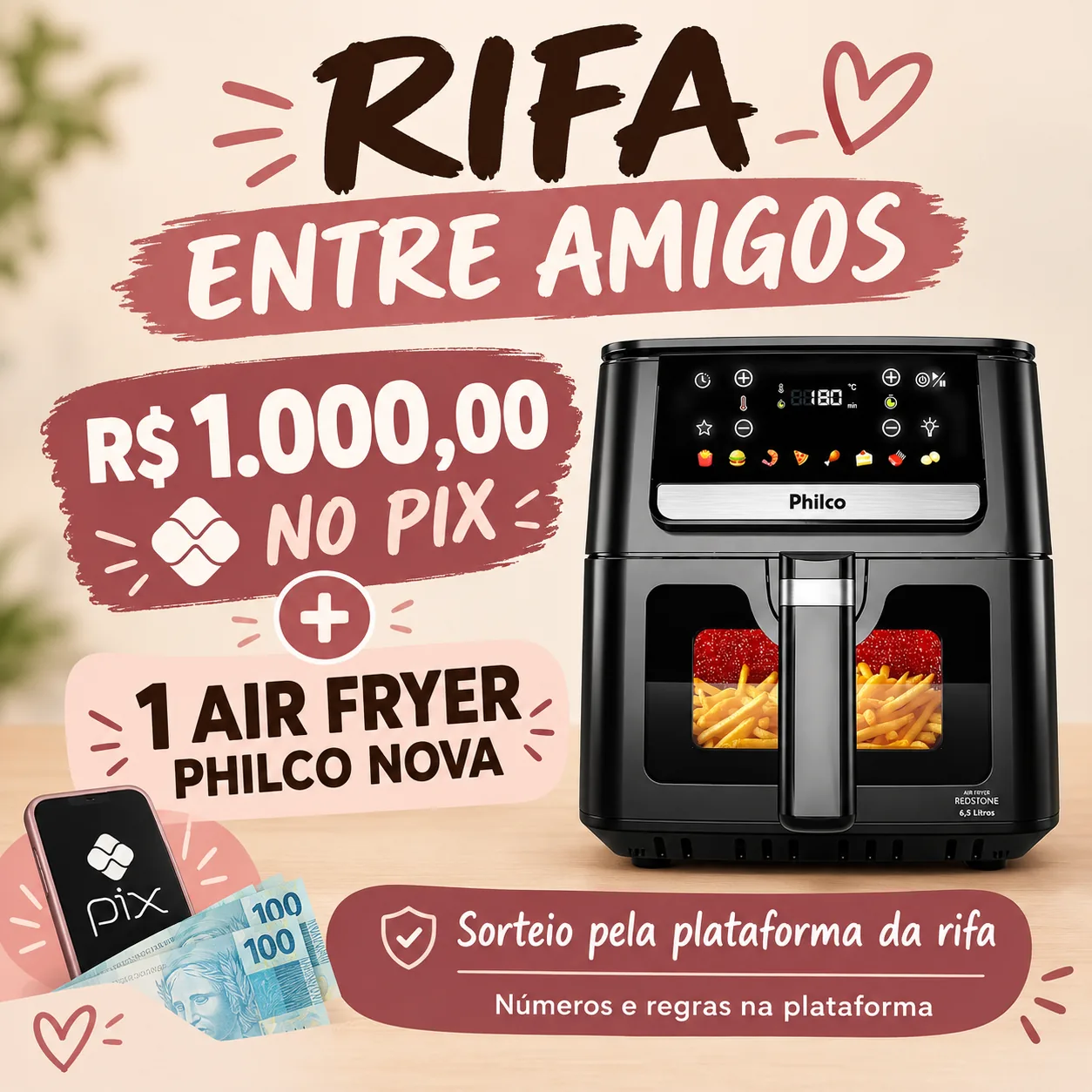 1 ayrfrier + 1000 no pix — imagem 1
