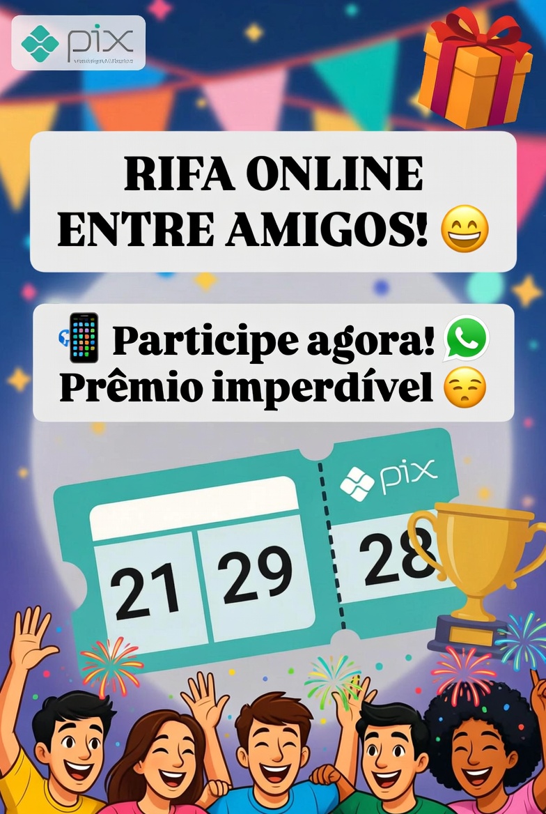 RIFA ENTRE AMIGOS — imagem 1