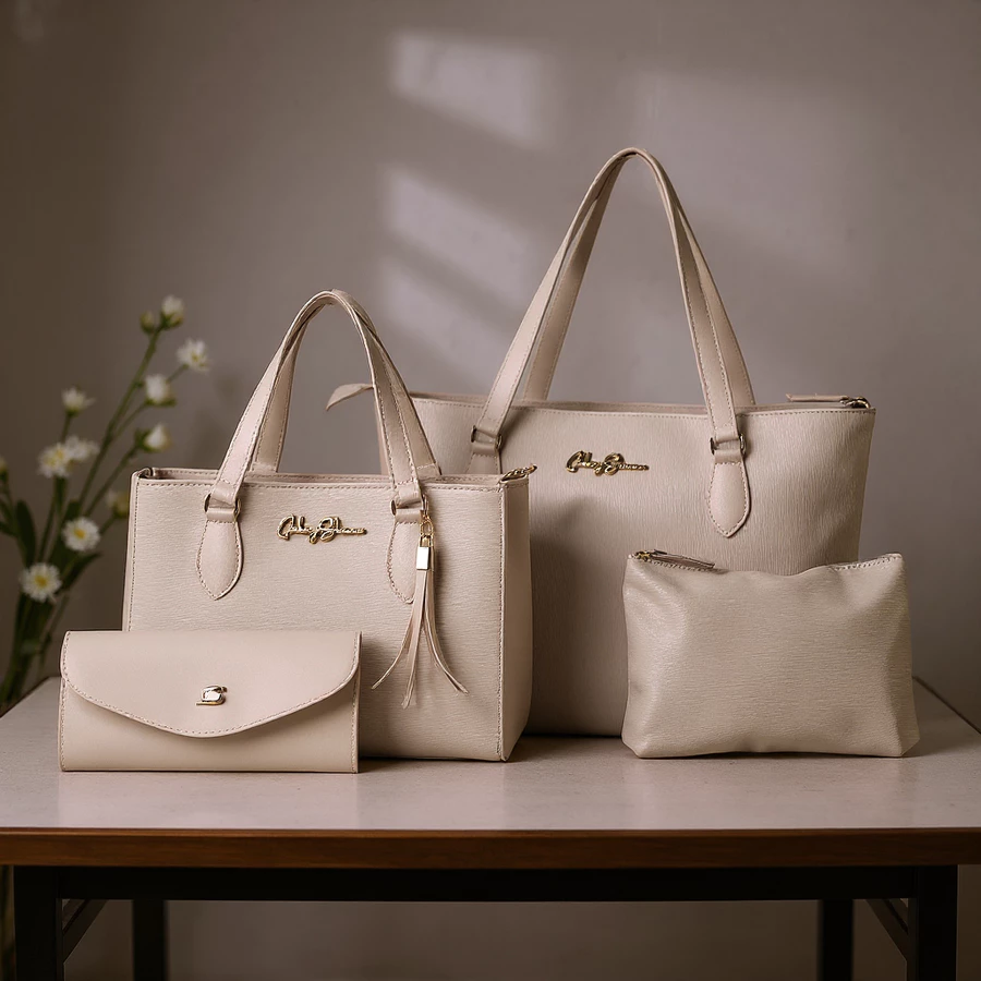 RIFA SOLIDÁRIA - KIT DE BOLSAS FEMININA — imagem 1
