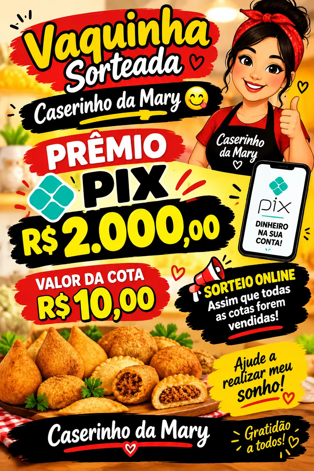 Pix$2,000