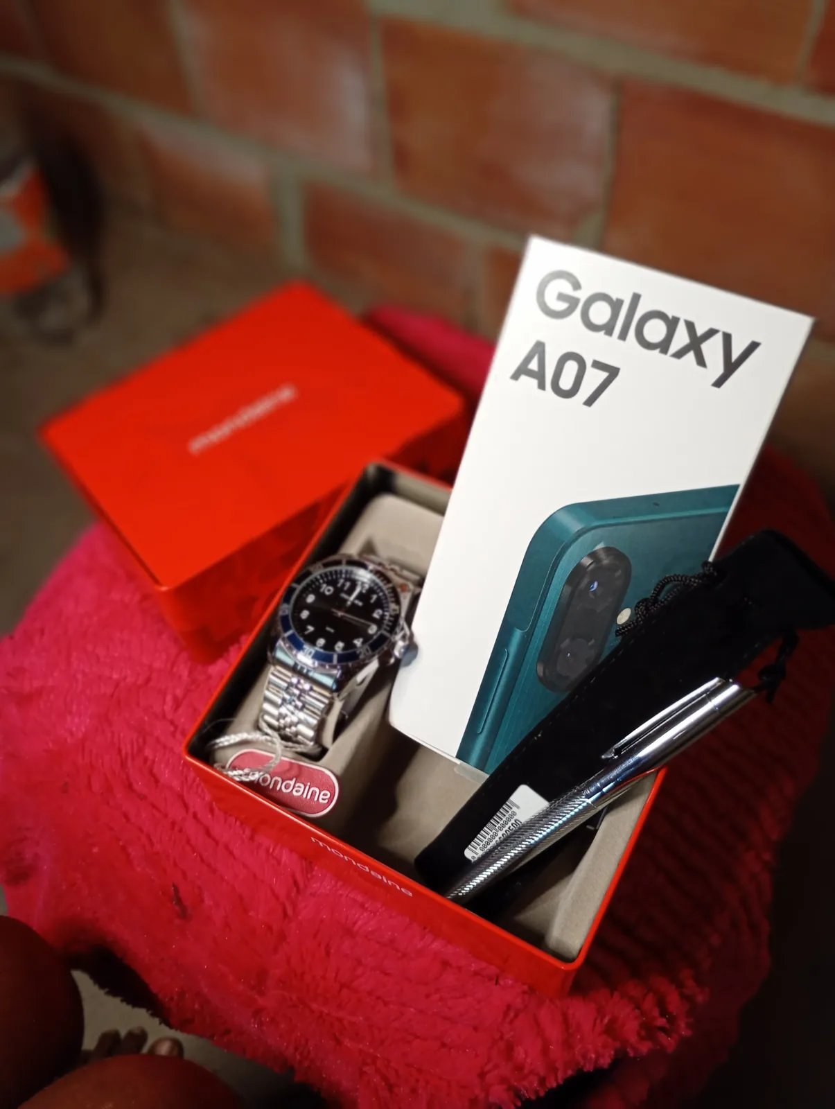 Galaxy A07 + Relógio Momdaine + Caneta executiva  — imagem 1