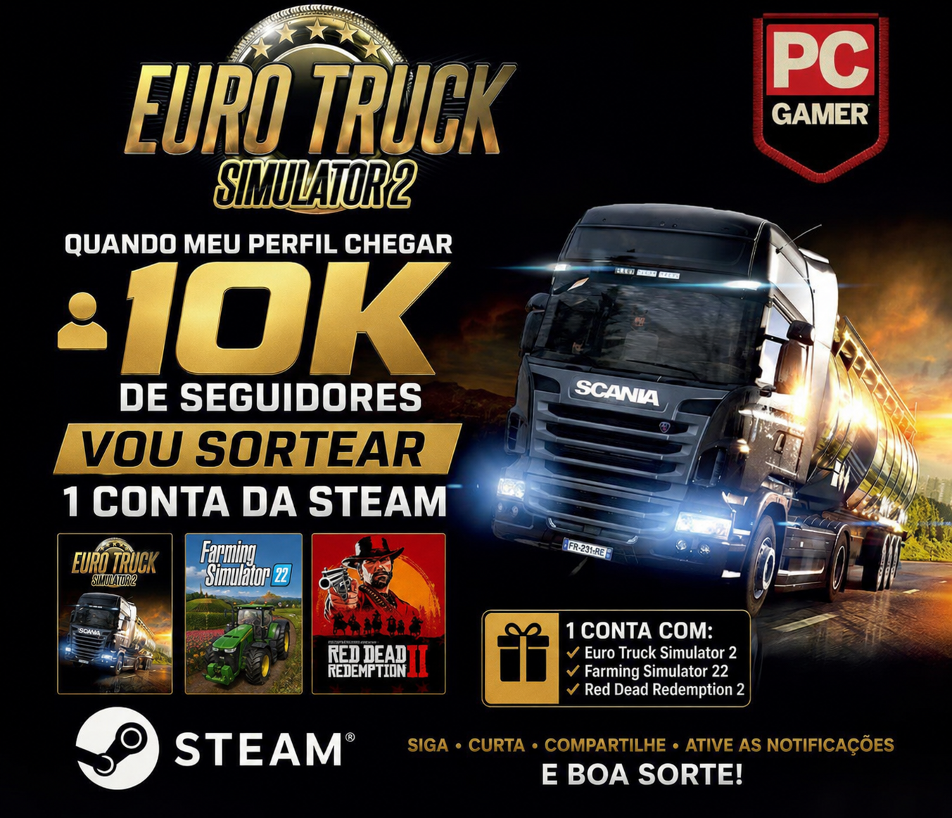 Conta na steam  — imagem 1