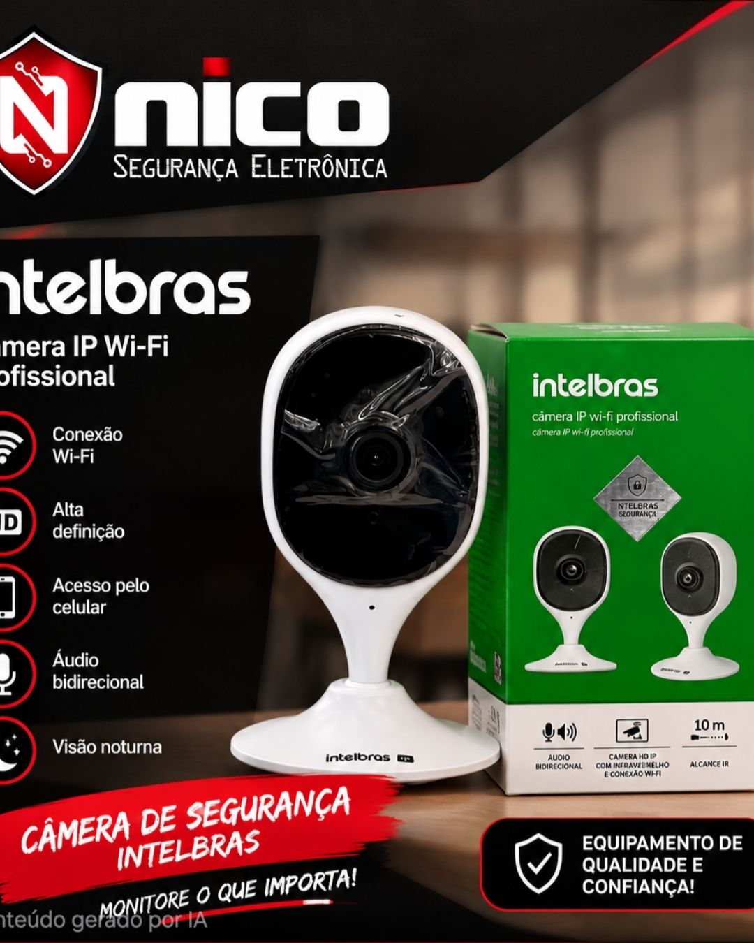 Câmera Intelbras