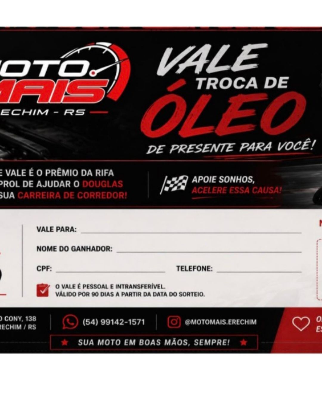 Troca de óleo de moto