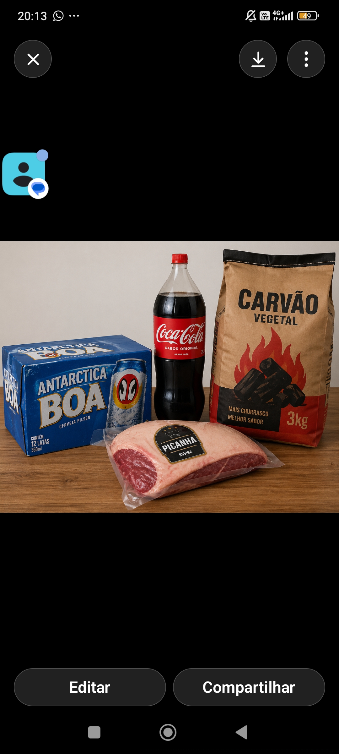 Kit churrasco ou 150 no pix — imagem 1