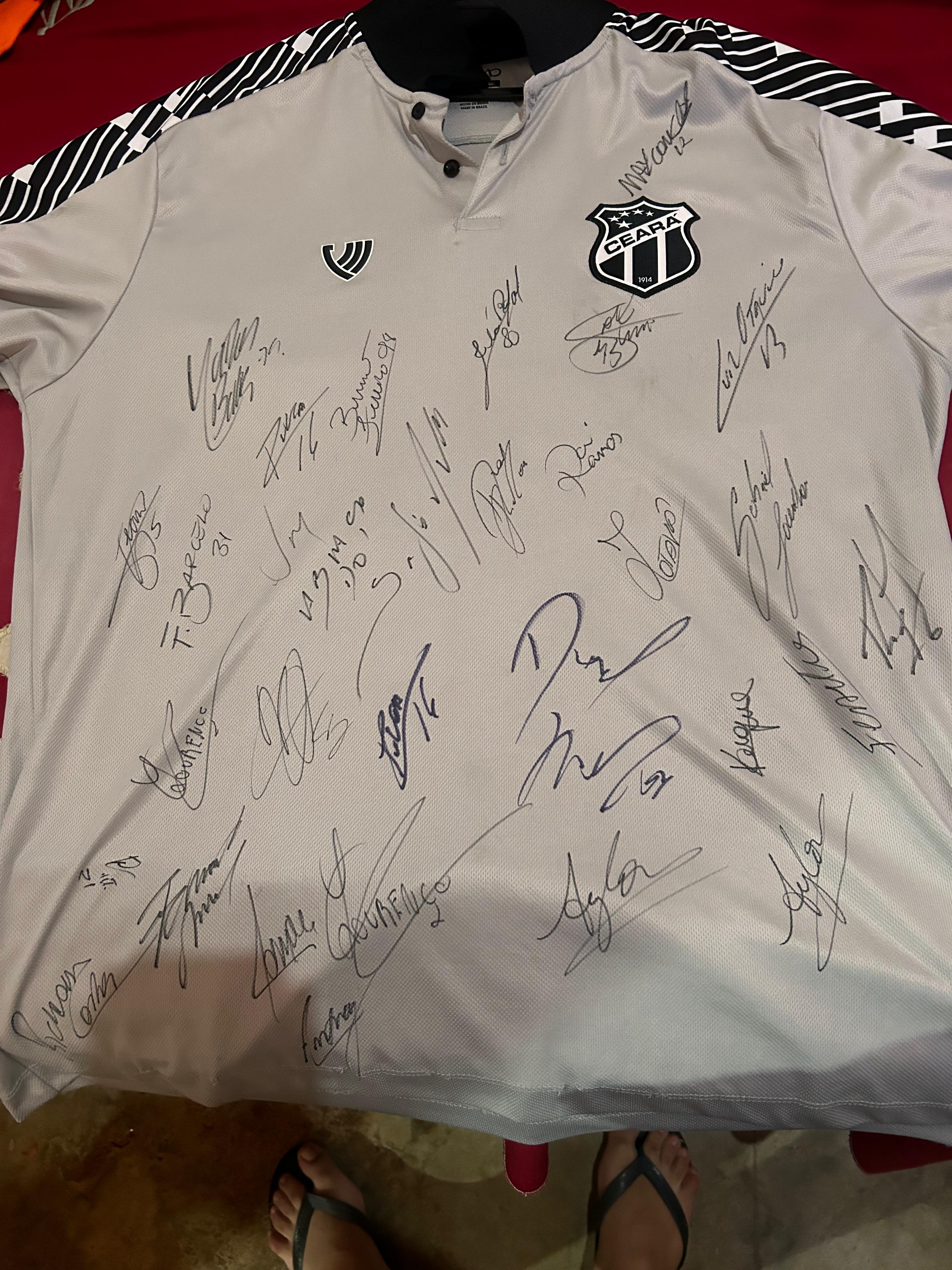 🏆 RIFA OFICIAL – CAMISAS AUTOGRAFADAS DO VOZÃO 🏆 — imagem 1