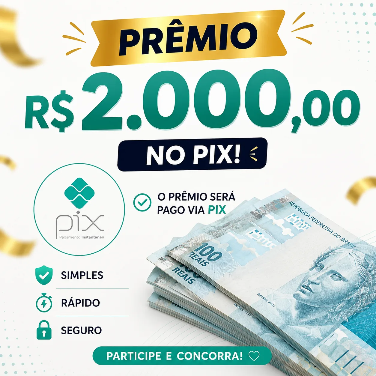 📎Rifa para um novo Recomeço 2000 no pix — imagem 1
