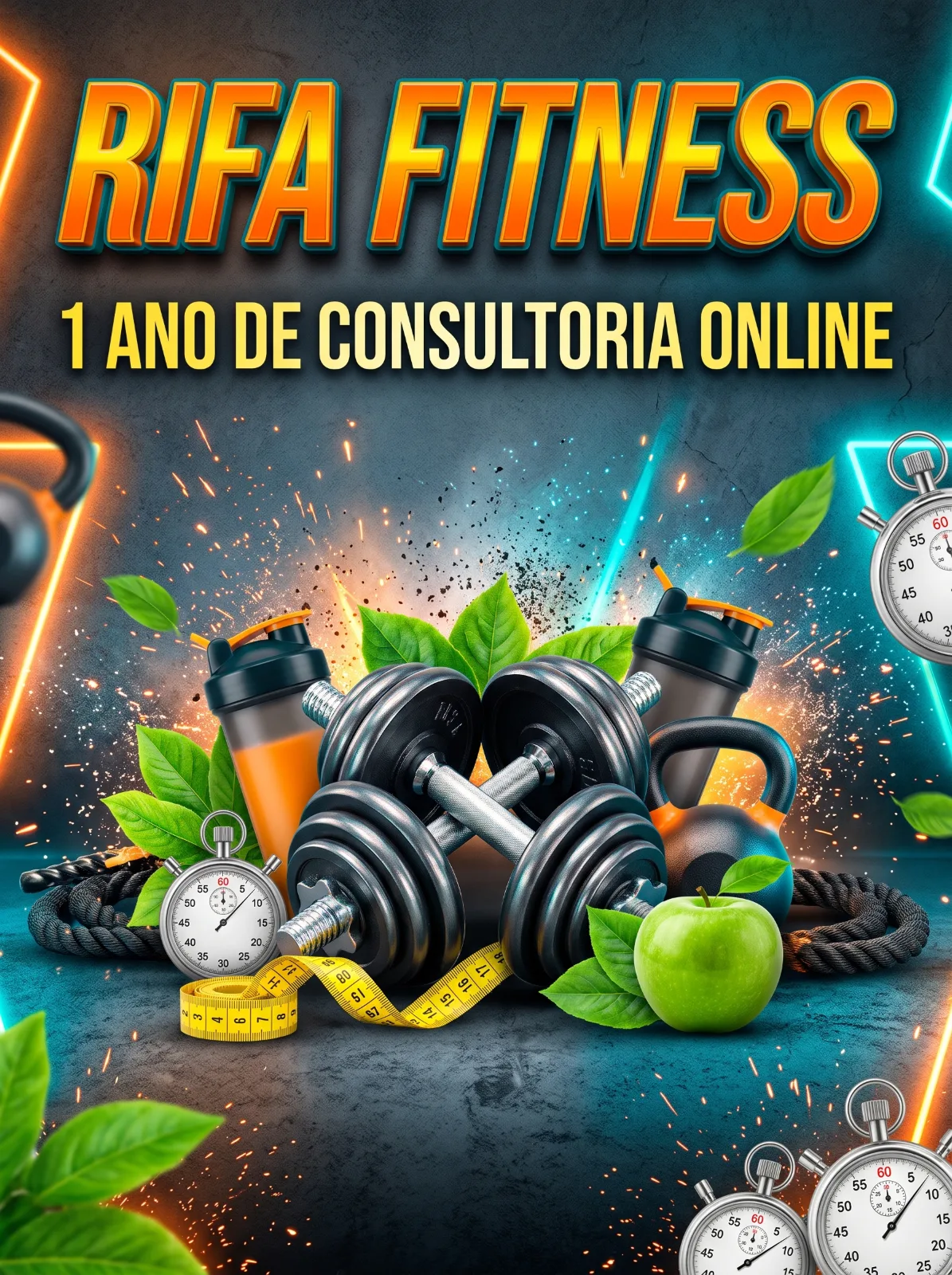 1 ANO DE CONSULTORIA FITNESS GRÁTIS!