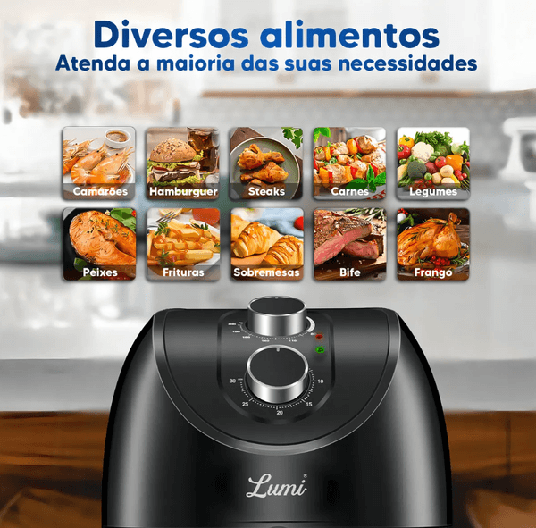 Air Fryer Lumi 3,8L 127V — imagem 2