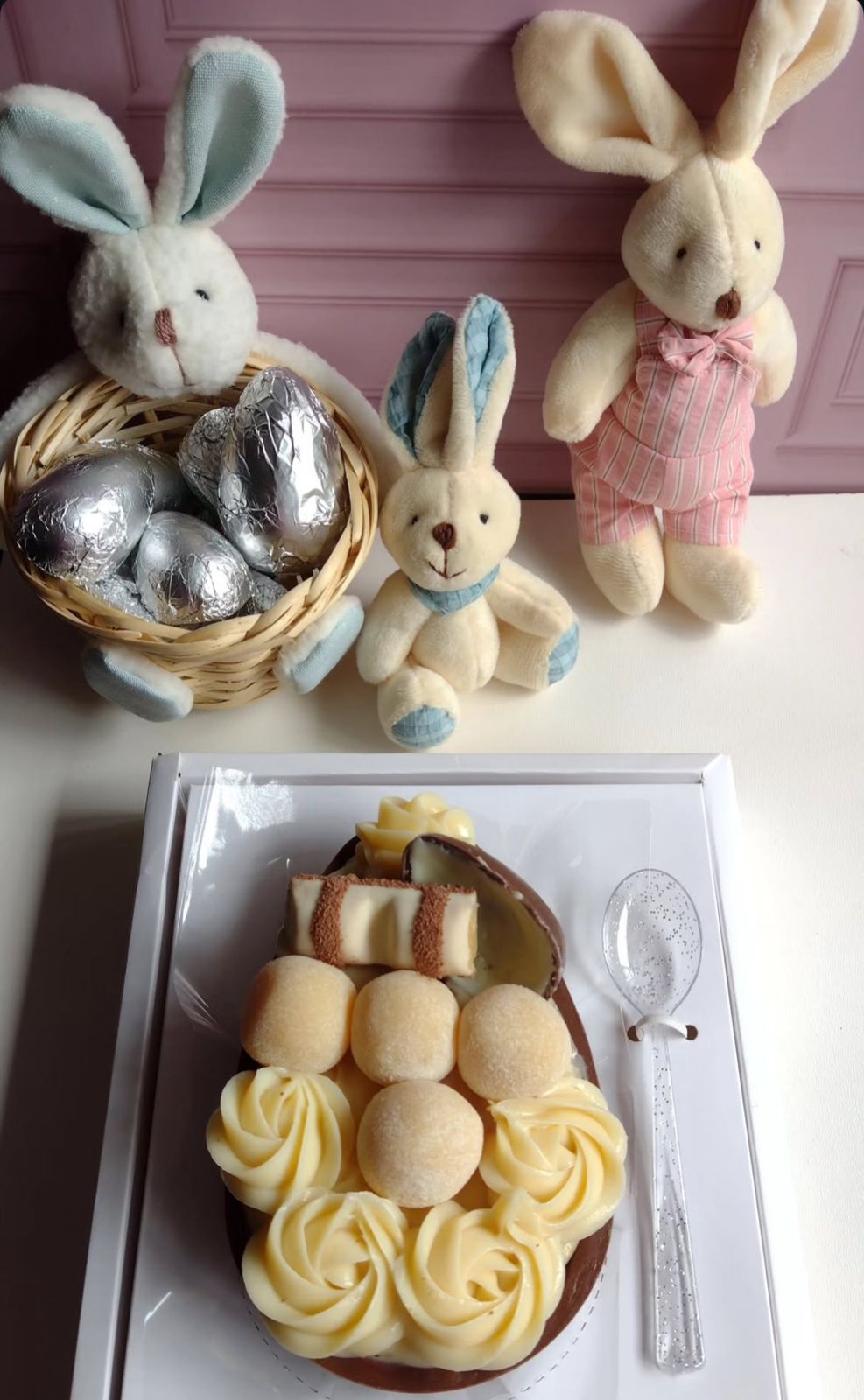 Rifa de Páscoa - Ovo de Colher Premium e Kit Confeiteiro — imagem 1